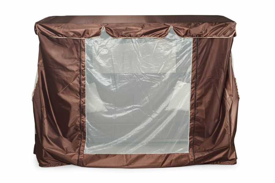 Садовые качели Торнадо Premium шоколад Garden