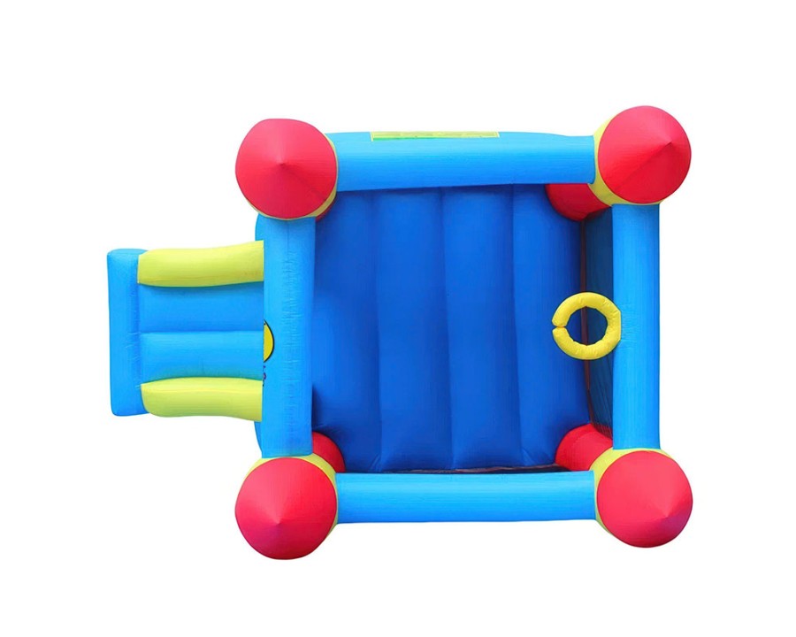 Надувной батут с горкой Мини крепость Happy Hop