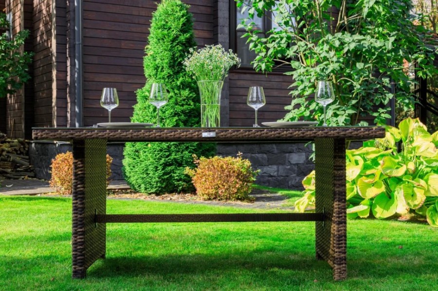 Обеденный стол Royal Family FIONA коричневый