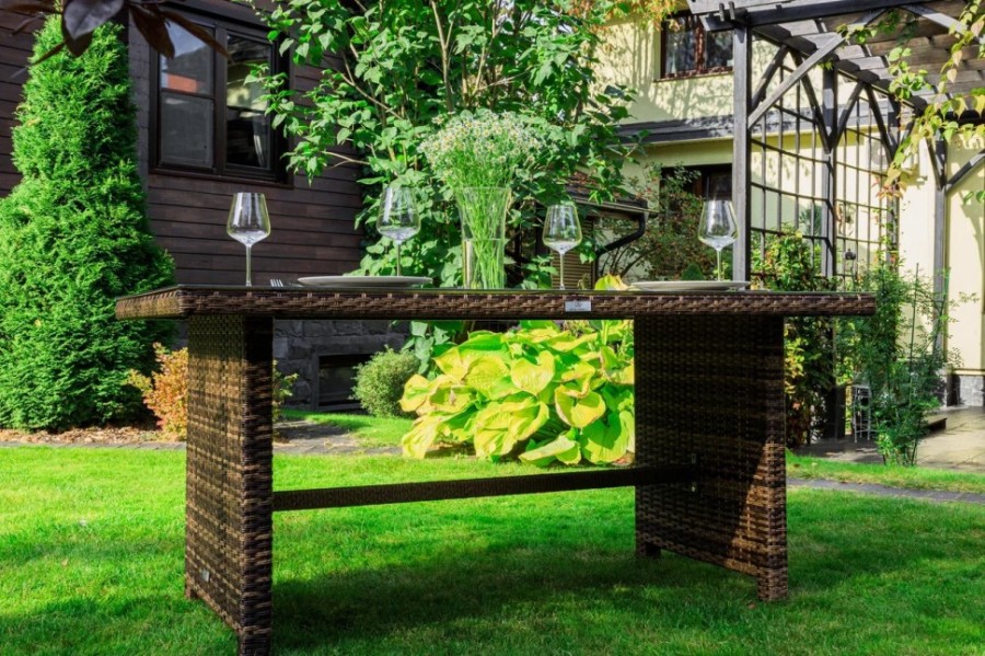 Обеденный стол Royal Family FIONA коричневый