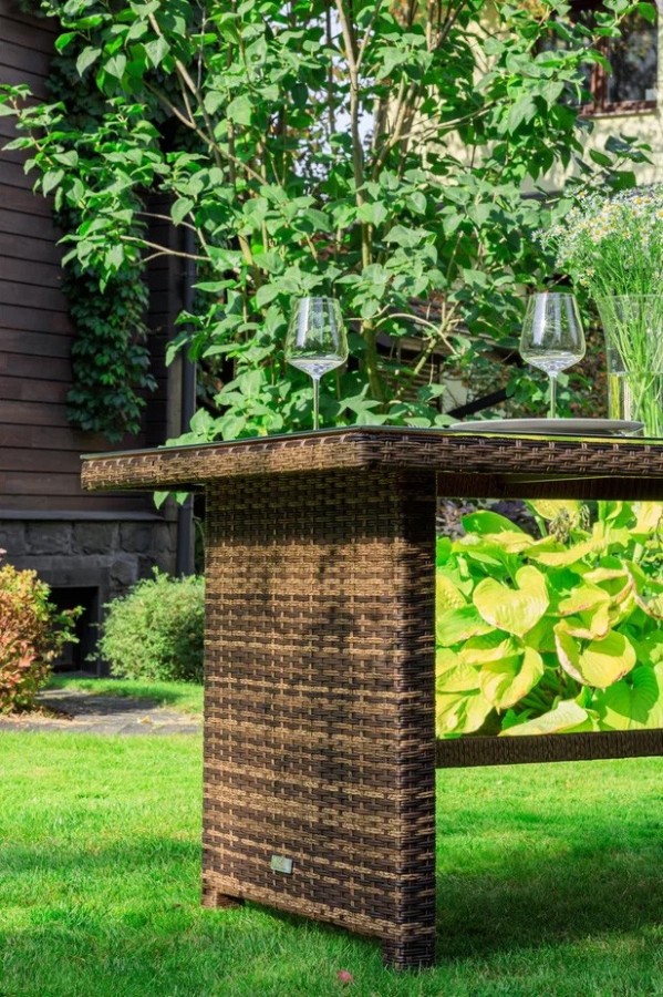 Обеденный стол Royal Family FIONA коричневый