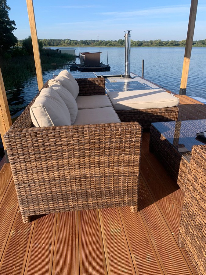 Комплект из искусственного ротанга Royal Family GRAND VICKY коричневый