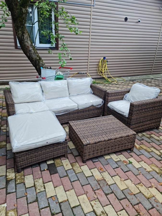 Комплект из искусственного ротанга Royal Family GRAND VICKY коричневый