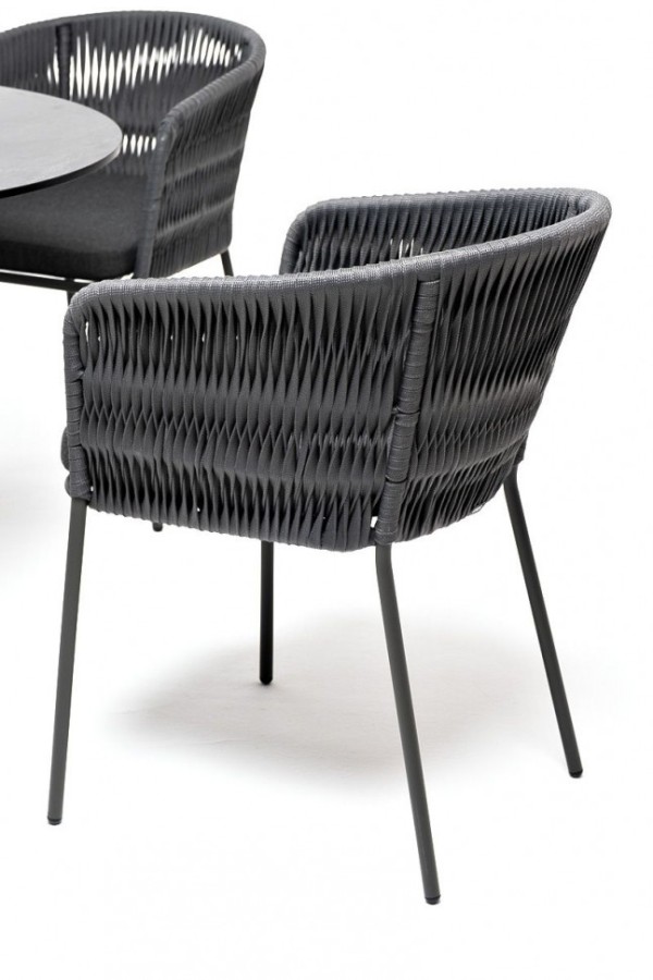 Обеденная группа на 4 персоны Диего серый гранит 4sis