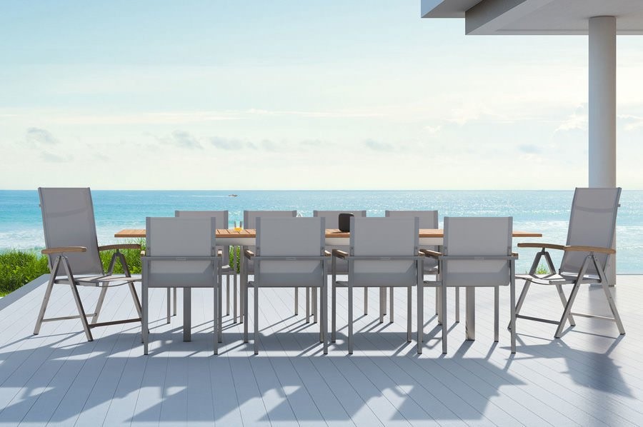 Комплект обеденной мебели Lyon-Andy 280B-8N2R Brafab