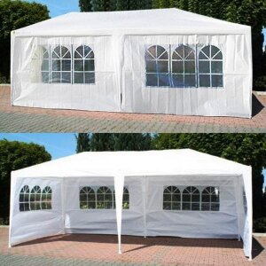 Шатер садовый 3х6 м AFM-1015B white Афина Шатер садовый 3х6 м AFM-1015B white Афина