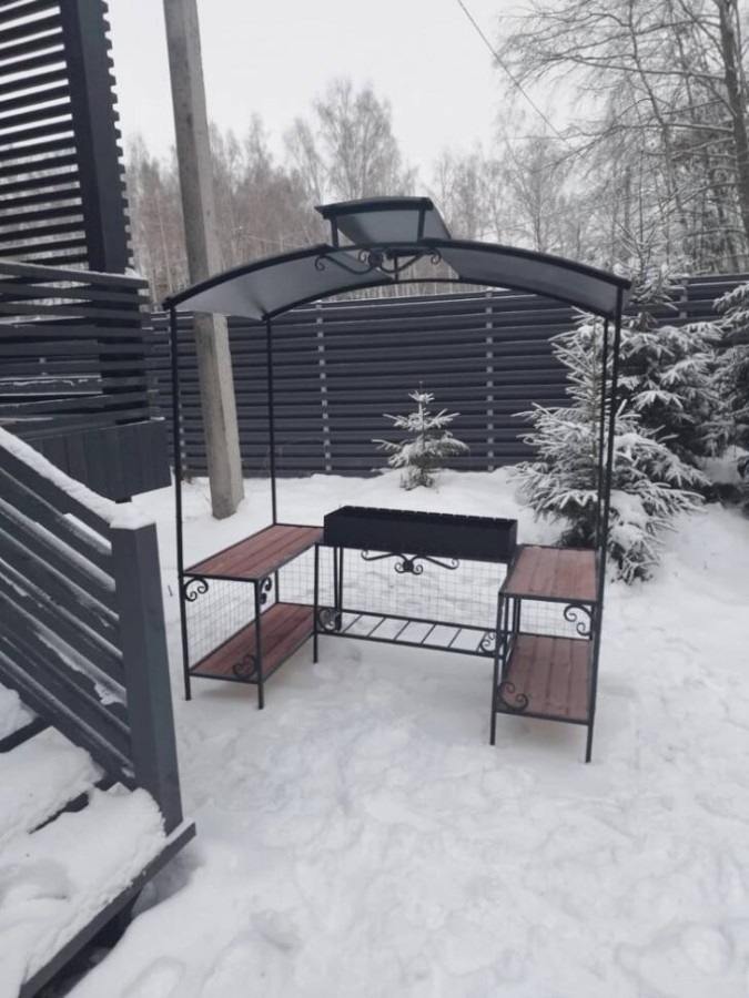 Мангал дачный с беседкой ММ-27 Garden story