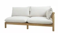 Софа из тика BUNGALOW 2-х местная с левым подлокотником Joygarden
