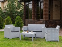 Комплект садовый LANA S светло-серый Royal Family