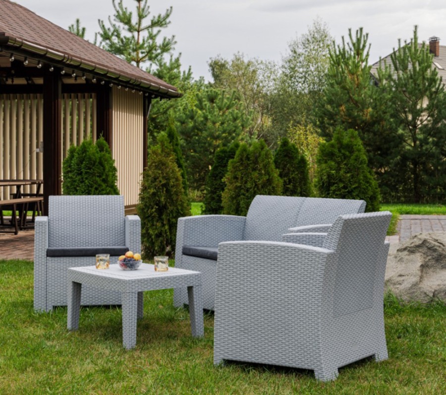 Комплект садовый LANA S светло-серый Royal Family