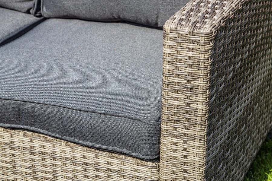 Комплект из искусственного ротанга Royal Family GRAND VICKY серый