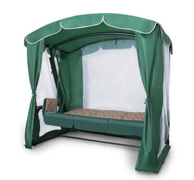Садовые качели трехместные Оазис Люкс Garden