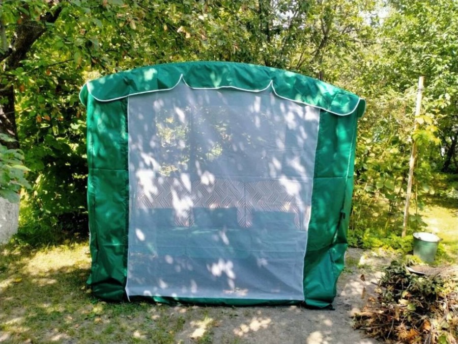 Садовые качели трехместные Оазис Люкс Garden