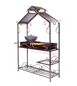 Мангал дачный с крышей Имение Garden story Мангал дачный с крышей Имение Garden story