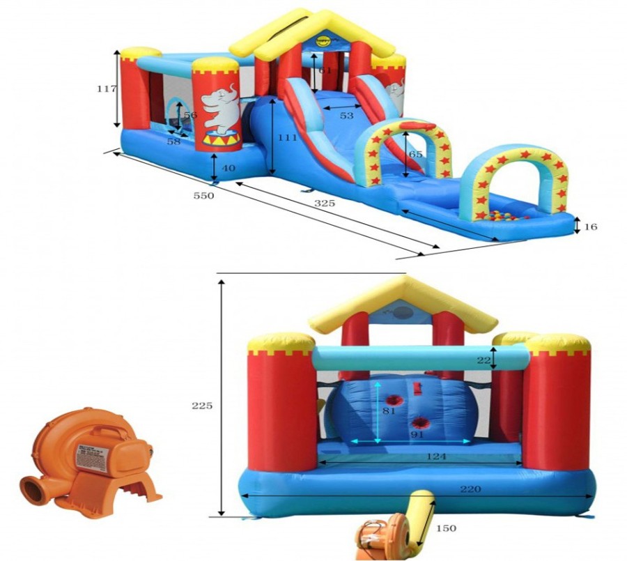 Батут Цирк Happy Hop