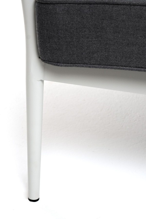 Диван 3-местный Касабланка из роупа, серо-коричневый 4sis