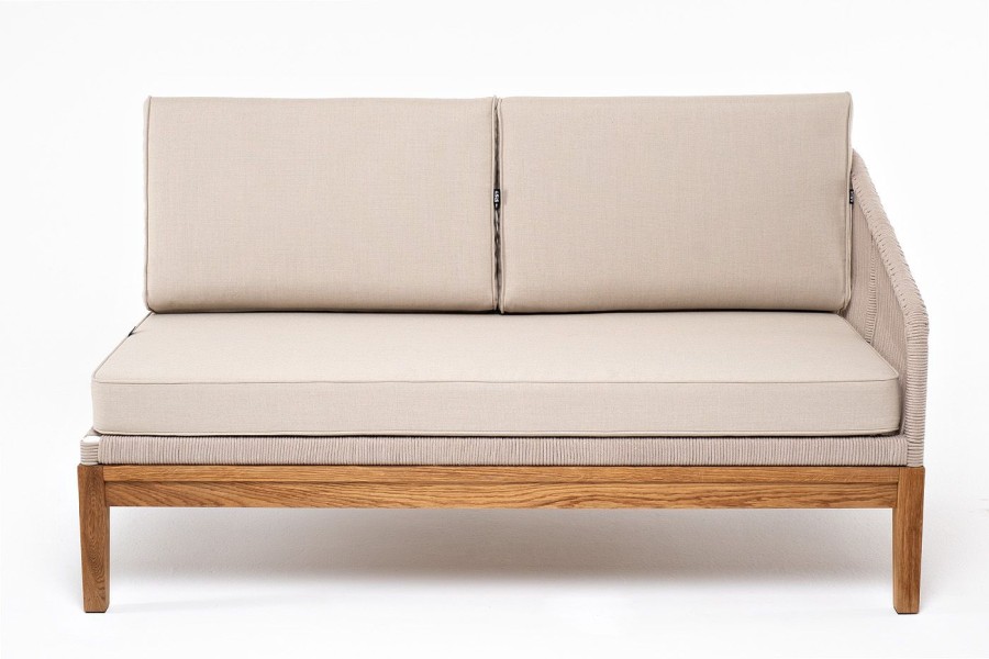 Левый модуль Канны из дуба, бежевый 4sis