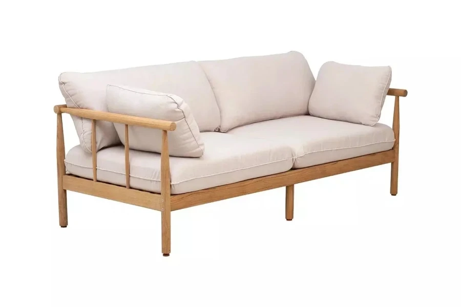 Диван из тика BUNGALOW 2-х местный Joygarden