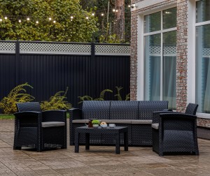 Лаунж зона LILY с трехместным диваном Royal Family Лаунж зона LILY с трехместным диваном Royal Family