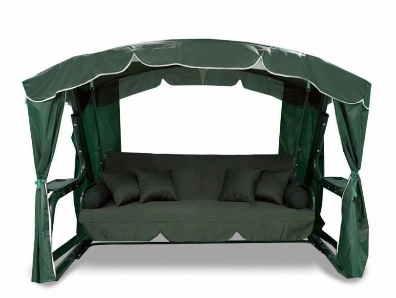Садовые качели Сингапур, зеленые