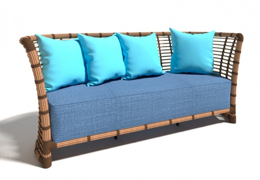 Комплект из искусственного ротанга Бамбук Rotang Lux