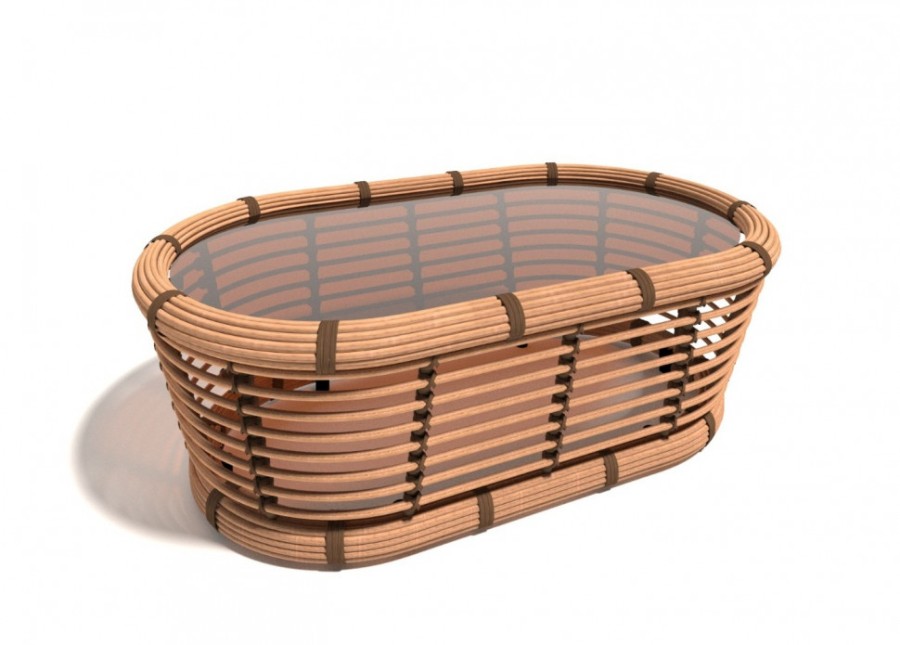 Комплект из искусственного ротанга Бамбук Rotang Lux