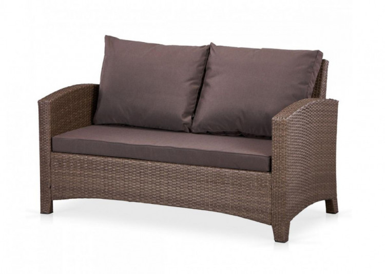 Плетеный диван S58A-W773 Brown Афина