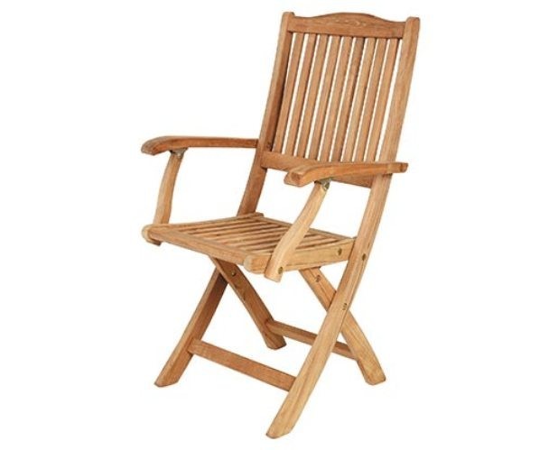 Кресло из тика Filippa 10705 Brafab