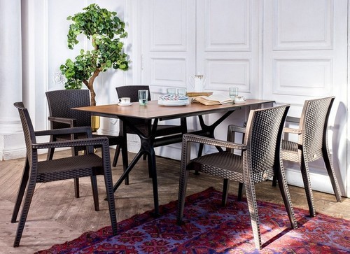 Обеденный комплект MODUS-6 Brown Joygarden