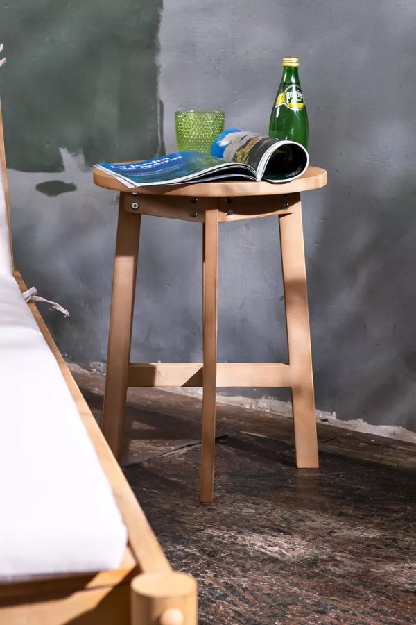 Шезлонг со столиком из акации BUNGALOW Joygarden