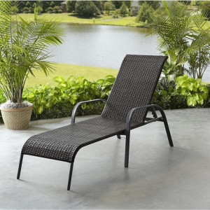 Шезлонг-лежак плетеный Берна Афина