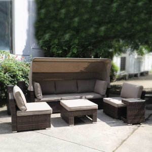 Комплект мебели-трансформер AFM-320B Brown Афина