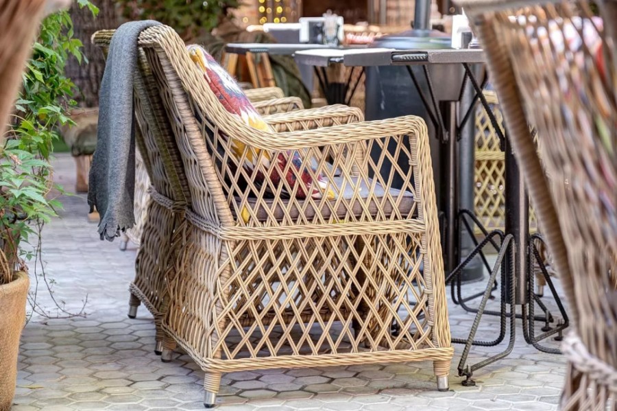 Кресло из искусственного ротанга Латте 4sis