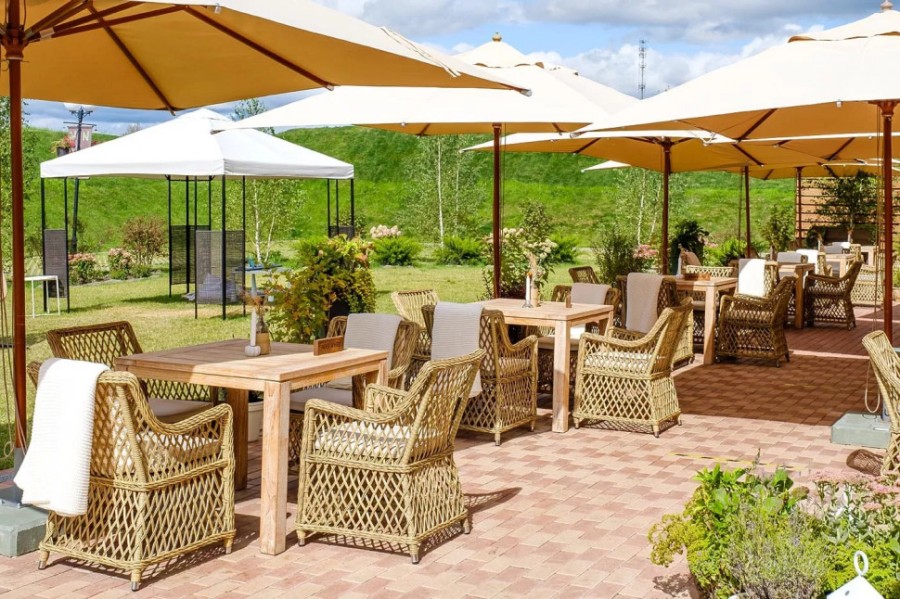 Кресло из искусственного ротанга Латте 4sis