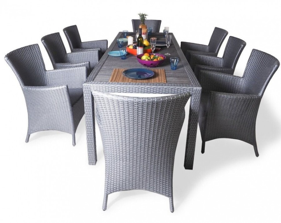 Обеденный комплект с креслами КАПРИ Garden