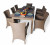 Обеденный комплект с креслами КАПРИ Garden