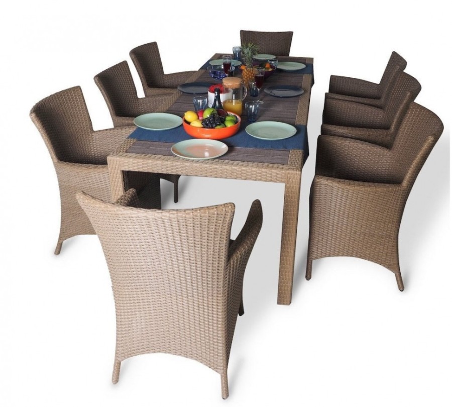 Обеденный комплект с креслами КАПРИ Garden