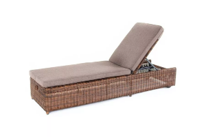 Шезлонг Рим коричневый 4sis Шезлонг Рим коричневый 4sis