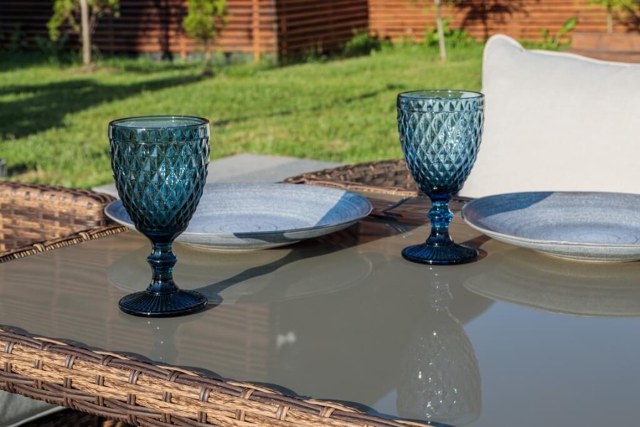 Комплект мебели ZOYA из искусственного ротанга коричневый Royal Family