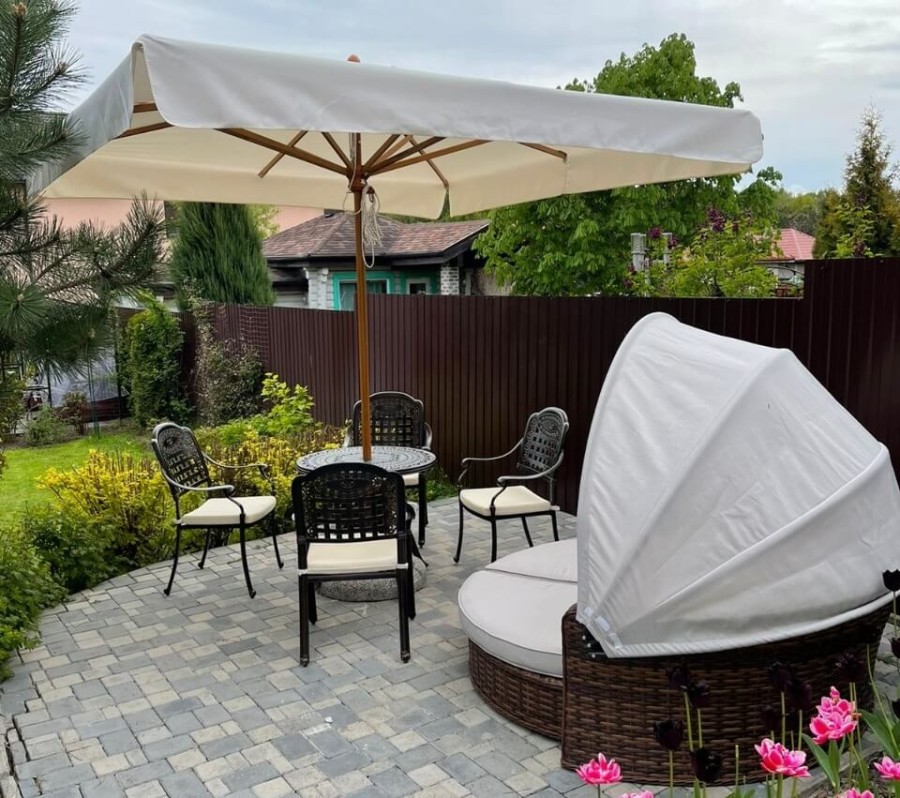 Зонт уличный прямоугольный Palladio Standard Scolaro