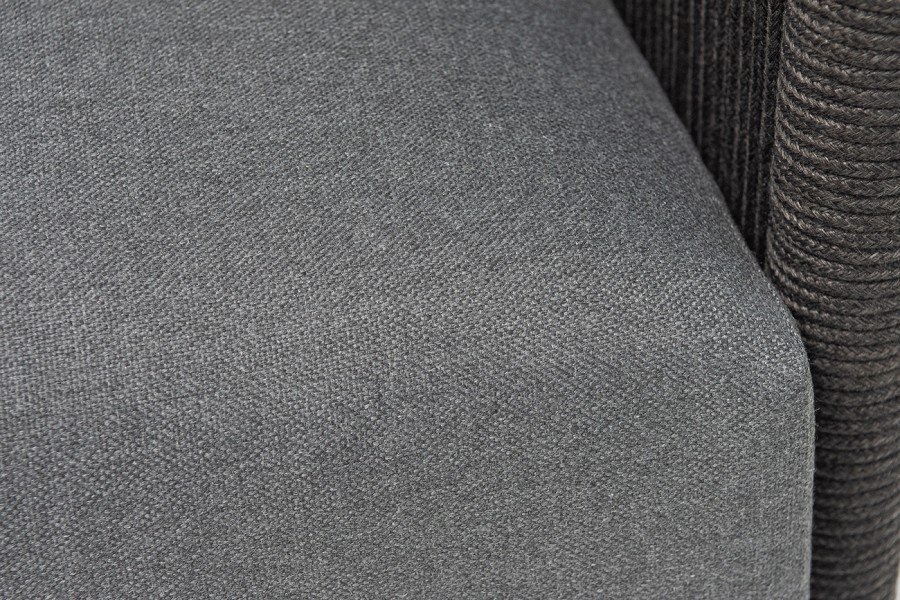 Кресло Джелло роуп темно-серый круглый 4sis 