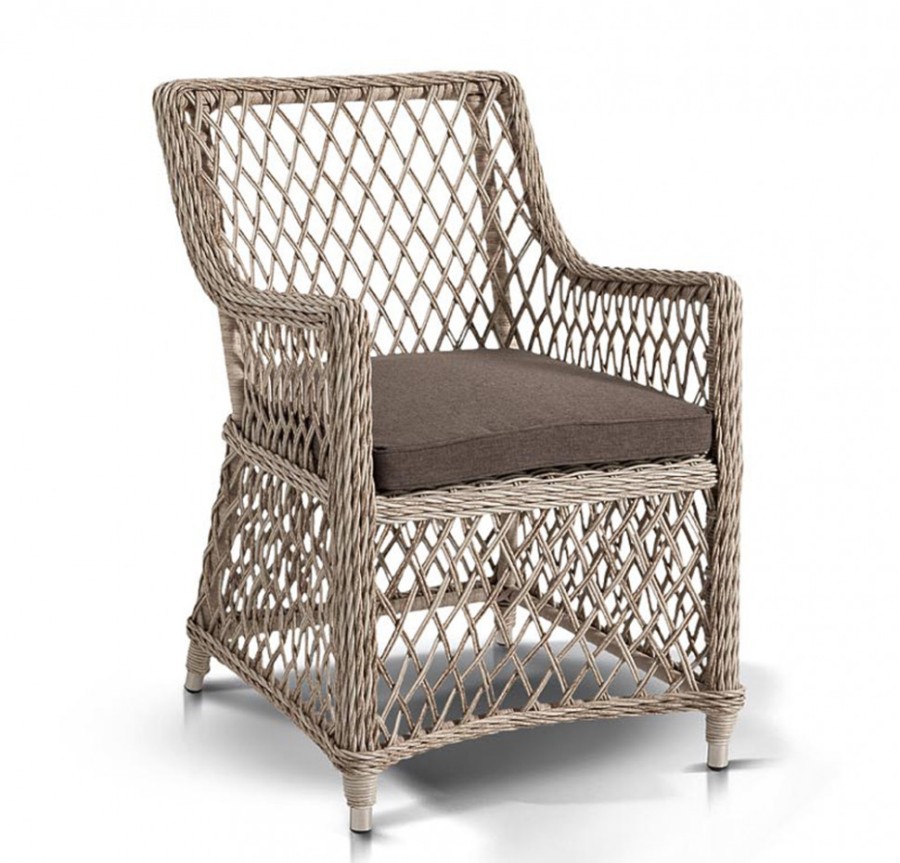 Кресло из искусственного ротанга Латте Beige 4sis