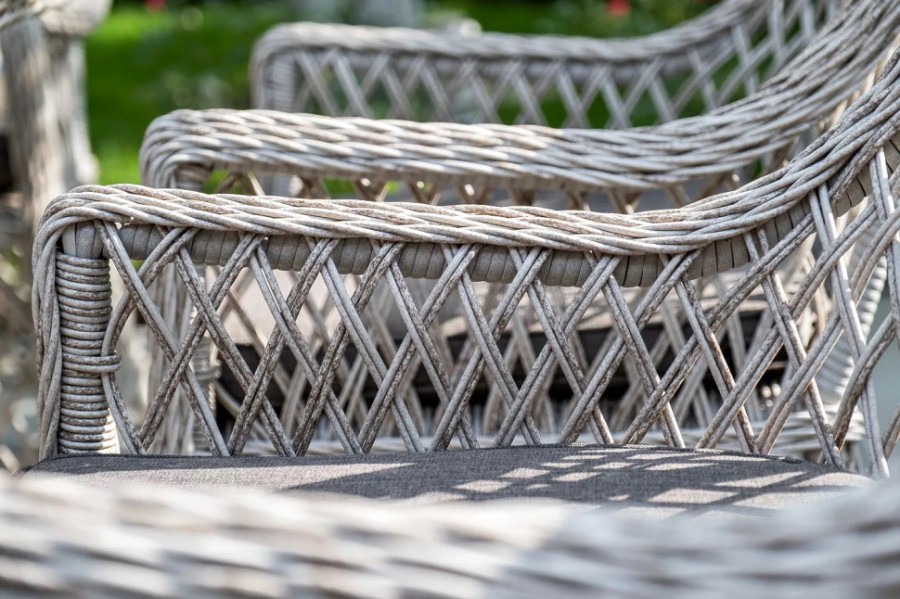 Кресло из искусственного ротанга Латте Beige 4sis