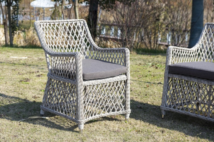 Кресло из искусственного ротанга Латте Beige 4sis