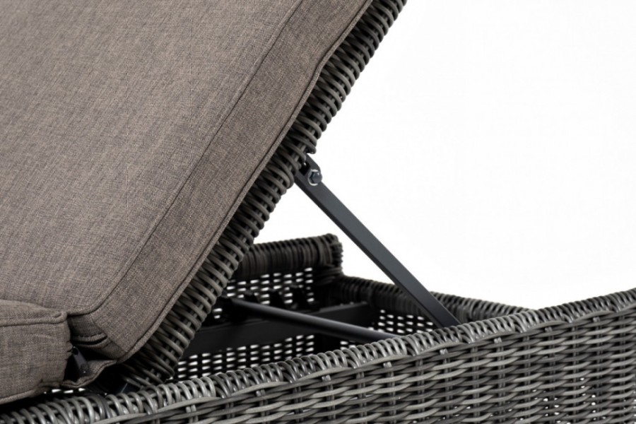 Шезлонг Рим серый 4sis