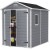 Пластиковый сарай Manor Pent Double Door 6x8 фута Keter