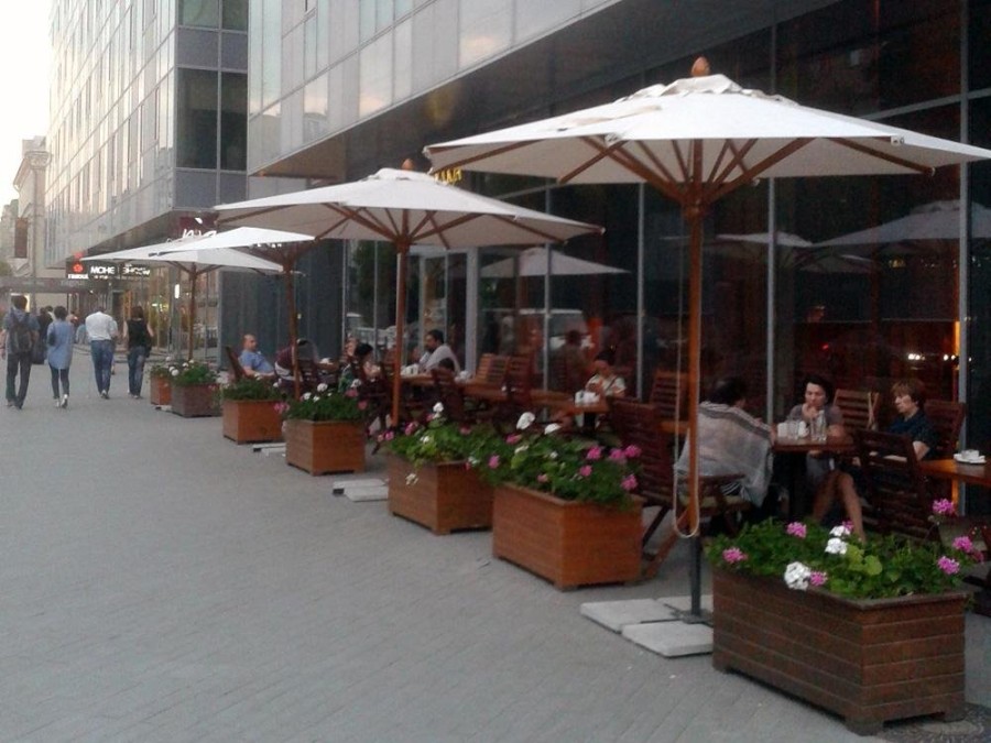 Зонт уличный прямоугольный Palladio Standard Scolaro