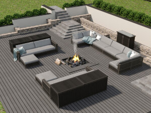 Комплект для отдыха Канцлер 1 Rotang Lux