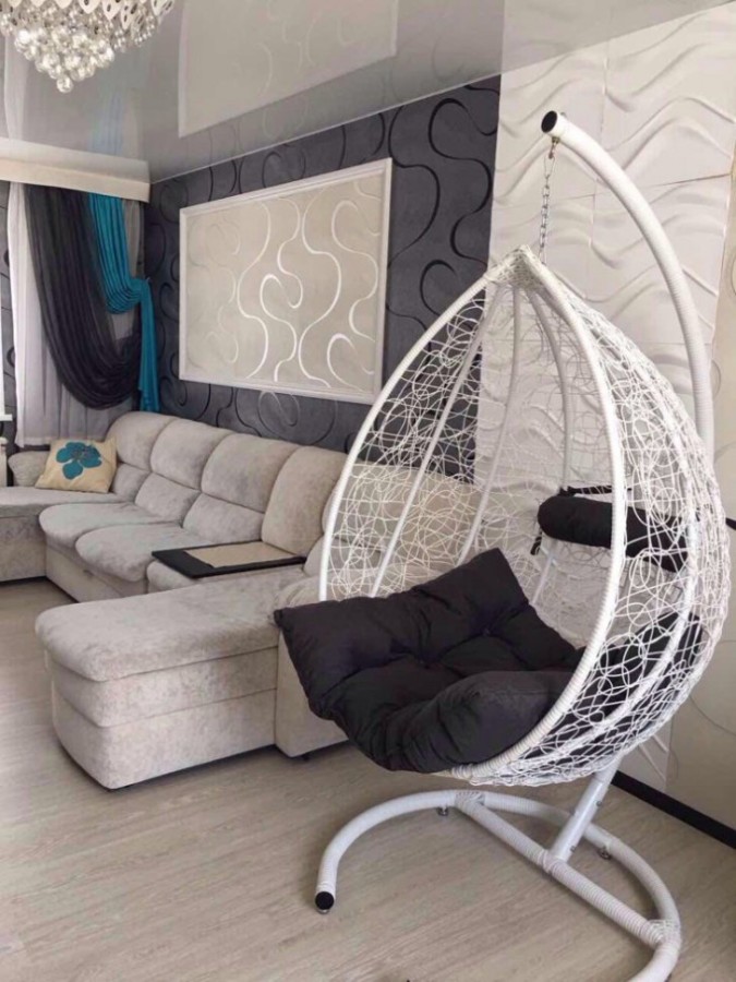 Подвесное кресло без стойки Dominikana White Garden