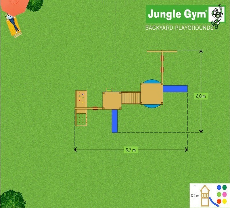 Игровой комплекс Jungle Grand Barn